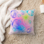 BUBBLES - kleurrijke bubbels voor kinderen - Kussen (Deken)