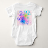 BUBBLES - kleurrijke bubbels voor kinderen - Romper (Achterkant)