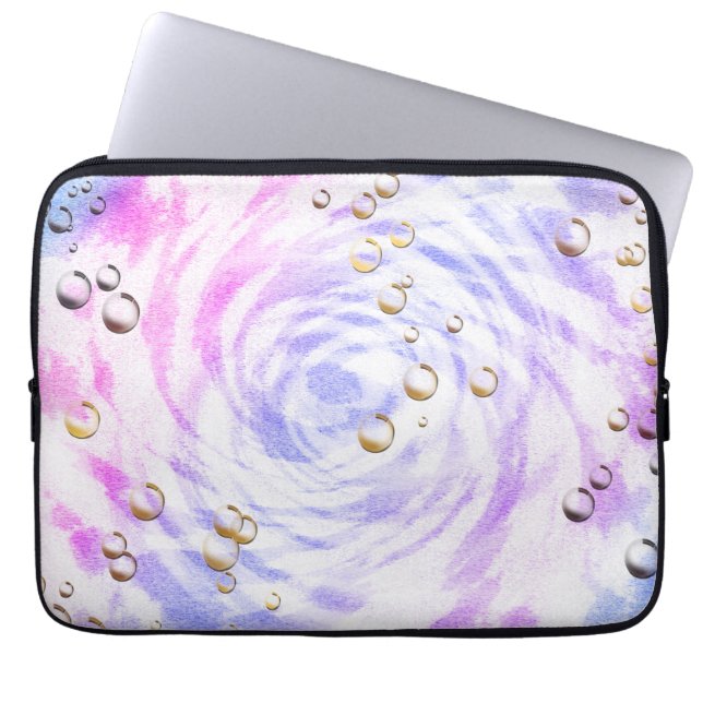 Bubbles Laptop Sleeve (Voorkant)