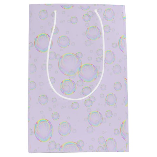 Bubbles! Medium Cadeauzakje (Voorkant)