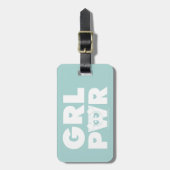 Bubbles: Meisjeskracht Bagagelabel (Voorkant verticaal)