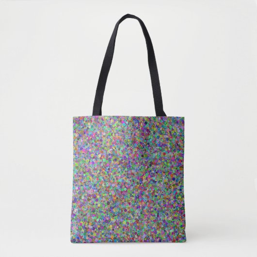 Bubbles Middelgrote Canvas tas (Voorkant)