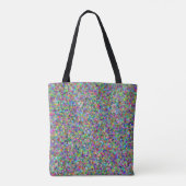 Bubbles Middelgrote Canvas tas (Achterkant)
