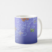 Bubbles n Butterflies Koffiemok (Voorkant rechts)