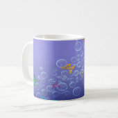 Bubbles n Butterflies Koffiemok (Voorkant links)