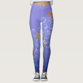 Bubbles n Butterflies Leggings (Voorkant)