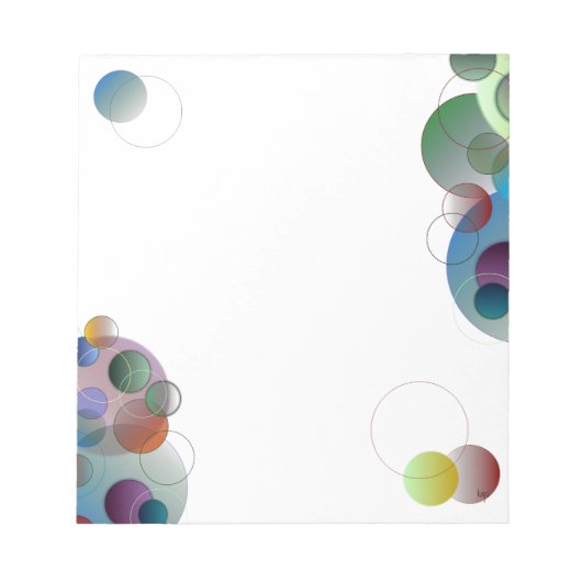 Bubbles Notitieblok (Voorkant)