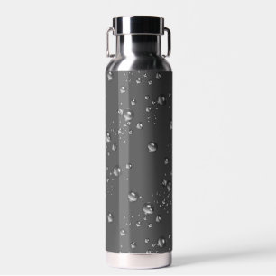 Bubbles on Grey Waterfles