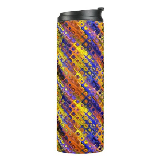 Bubbles on thermosbeker (Gedraaid links)