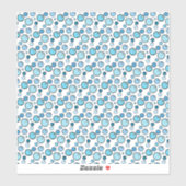 Bubbles op maat gesneden vinyl Stickers (Vel)
