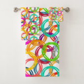 Bubbles, overal bubbels bad handdoek (Insitu)