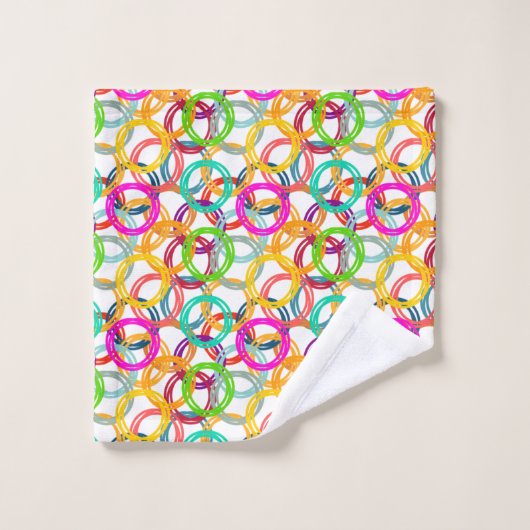 Bubbles, overal bubbels bad handdoek (Wasdoekje)