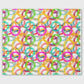 Bubbles, overal bubbels cadeaupapier (Vlak)