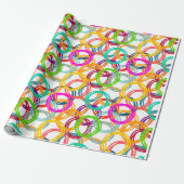 Bubbles, overal bubbels cadeaupapier (Uitgerold)