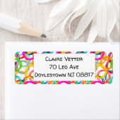 Bubbles, overal bubbels etiket (Insitu)