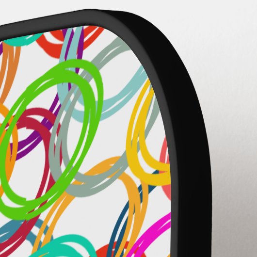 Bubbles, overal bubbels pickleball paddle (Links Detail)