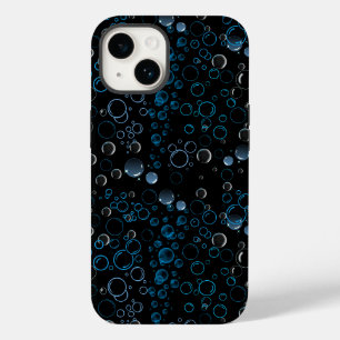 Bubbles patroon 01 zwarte BG Case-Mate iPhone 14 Hoesje