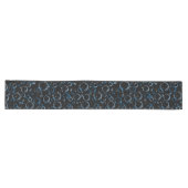 Bubbles Patroon 02.FR.b Black BG Lange Tafelloper (Horizontaal)