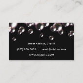 Bubbles patroon visitekaartje (Achterkant)