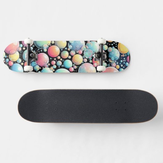 Bubbles Pop Art Persoonlijk Skateboard (Horizontaal)