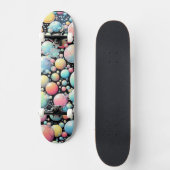 Bubbles Pop Art Persoonlijk Skateboard (Voorkant)