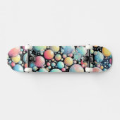 Bubbles Pop Art Persoonlijk Skateboard (Horizontaal)