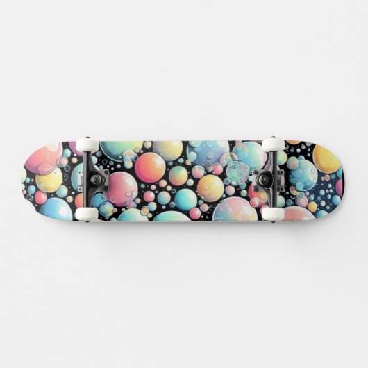 Bubbles Pop Art Persoonlijk Skateboard (Horizontaal)