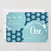 Bubbles Pop Pop Pop Birthday Fun Kaart (Voorkant)