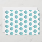 Bubbles Pop Pop Pop Birthday Fun Pink Kaart (Achterkant)