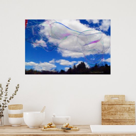 Bubbles Poster (Keuken)