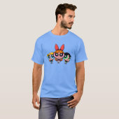 bubbles powerpuff girls friends friend t-shirt (Voorkant volledig)