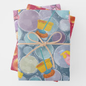 Bubbles reinigen inpakpapier vel (In situ)