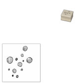 Bubbles Rubberstempel (Gestempeld)