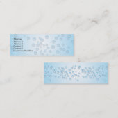 Bubbles - Skinny Mini Visitekaartje (Voorkant / Achterkant)