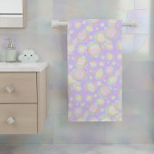 Bubbles - Snoep Paars Badhanddoek