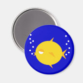 Bubbles the BlowFish_double bubbly Magneet (Voorkant / Achterkant)