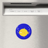 Bubbles the BlowFish_double bubbly Magneet (Insitu (Vaatwasser))