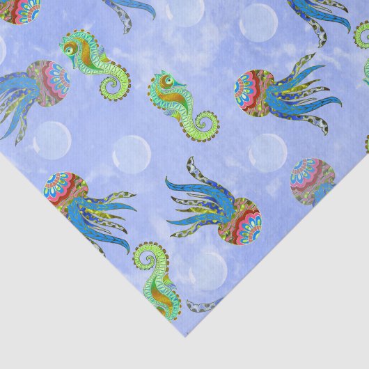 Bubbles Tissuepapier (Detail)