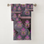 Bubbles Towel Set Bad Handdoek (Insitu)