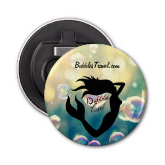 Bubbles Travel Button Flesopener