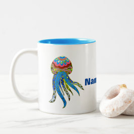 Bubbles Tweekleurige Koffiemok