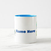 Bubbles Tweekleurige Koffiemok (Center)