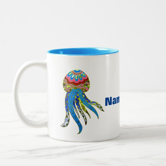 Bubbles Tweekleurige Koffiemok (Links)