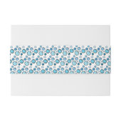 Bubbles Uitnodigingen Wikkel (Achterkant Voorbeeld)