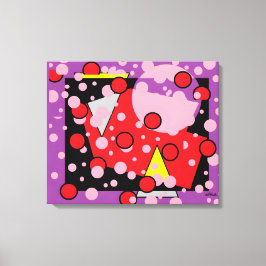 Bubbles Up Canvas Afdruk