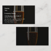 Bubbles voor bier visitekaartje (Voorkant / Achterkant)