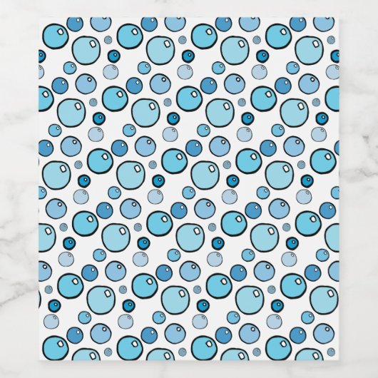 Bubbles Wijn Etiket (Enkel label)