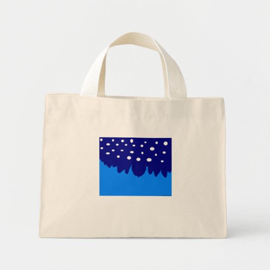 Bubbles zak mini tote bag (Voorkant)
