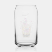 Bubblethee elegant fantastische esthetiek maatwerk blikvorm glas (Achterkant)