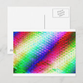 Bubblewrap psychadelia briefkaart (Voorkant / Achterkant)